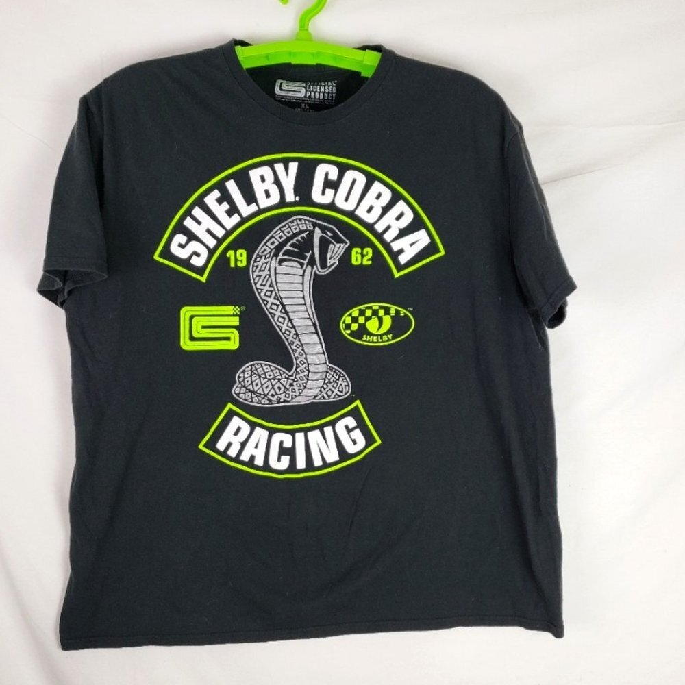 Fifth Sun Shelby Cobra Racing Men's Black Tee Shirt - Picture 1 of 3